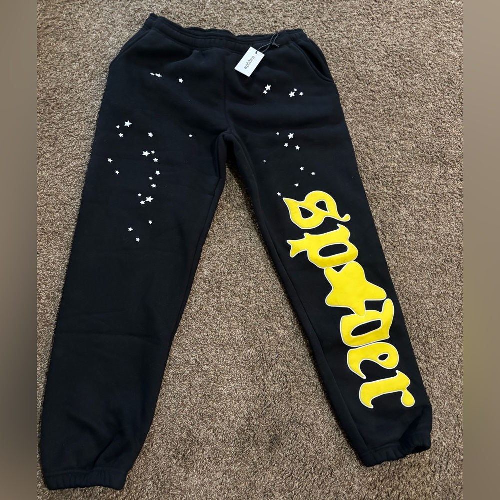Young Thugs brand Sp5der sweat pants